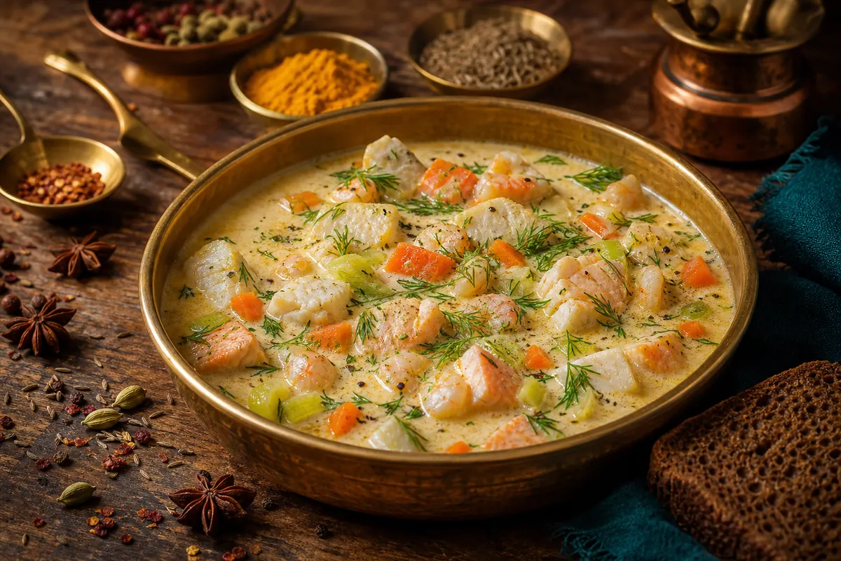 Bergensk fiskesuppe &ndash; Norges cremede klassiker